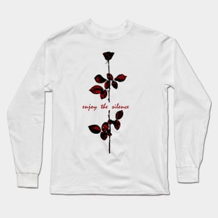 Enjoy The Silence - Blood Long Sleeve T-Shirt